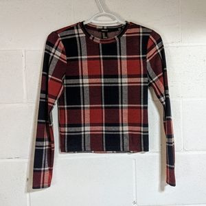 Forever 21 Plaid Top